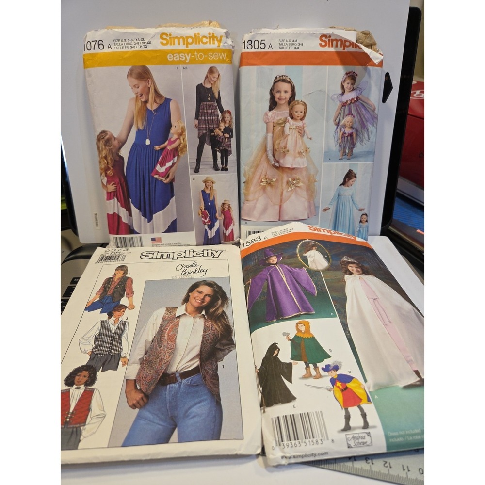 Simplicity‎ Lot,1, Butterick, Mom, Daughter, & Dress Up